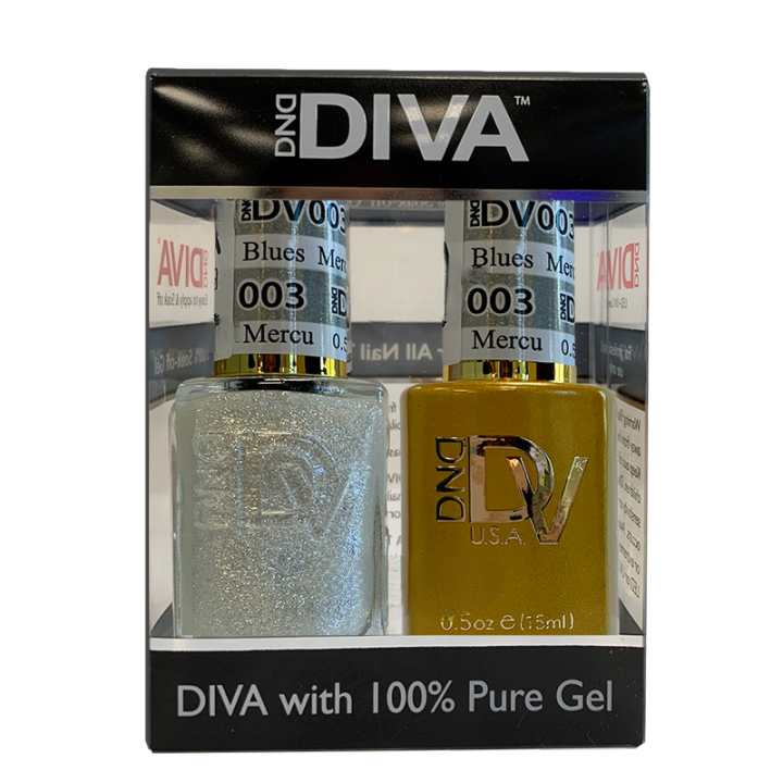 DND - DIVA Gel & Lacquer Duo (#01 - #72) - NEW 2024