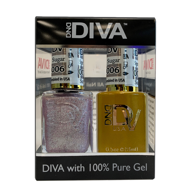 DND - DIVA Gel & Lacquer Duo (#01 - #72) - NEW 2024