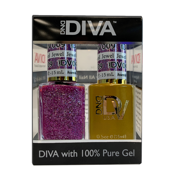 DND - DIVA Gel & Lacquer Duo (#01 - #72) - NEW 2024