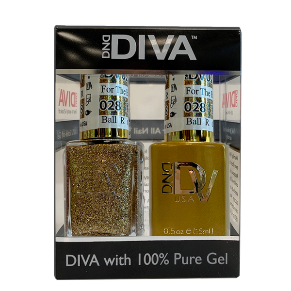DND - DIVA Gel & Lacquer Duo (#01 - #72) - NEW 2024
