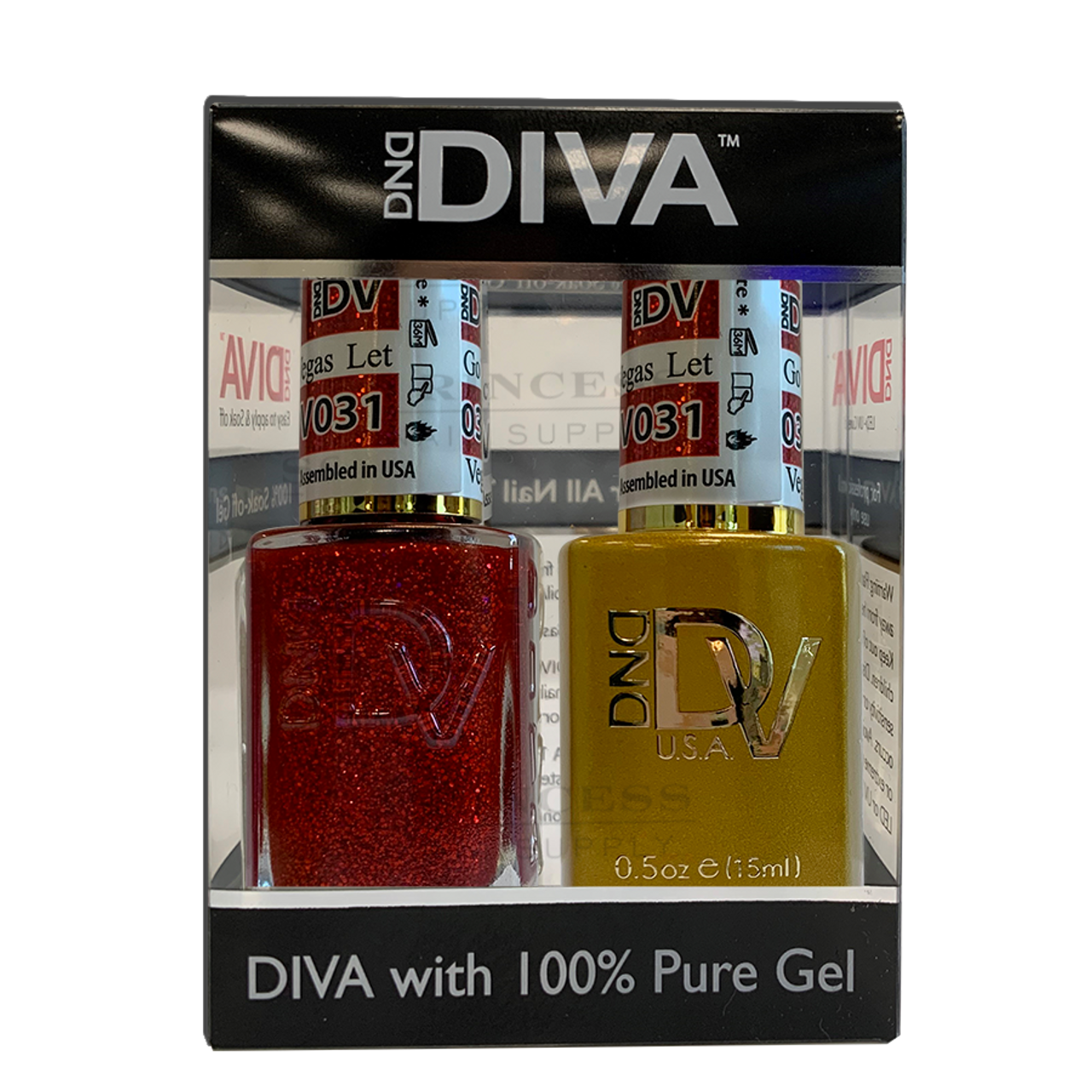 DND - DIVA Gel & Lacquer Duo (#01 - #72) - NEW 2024