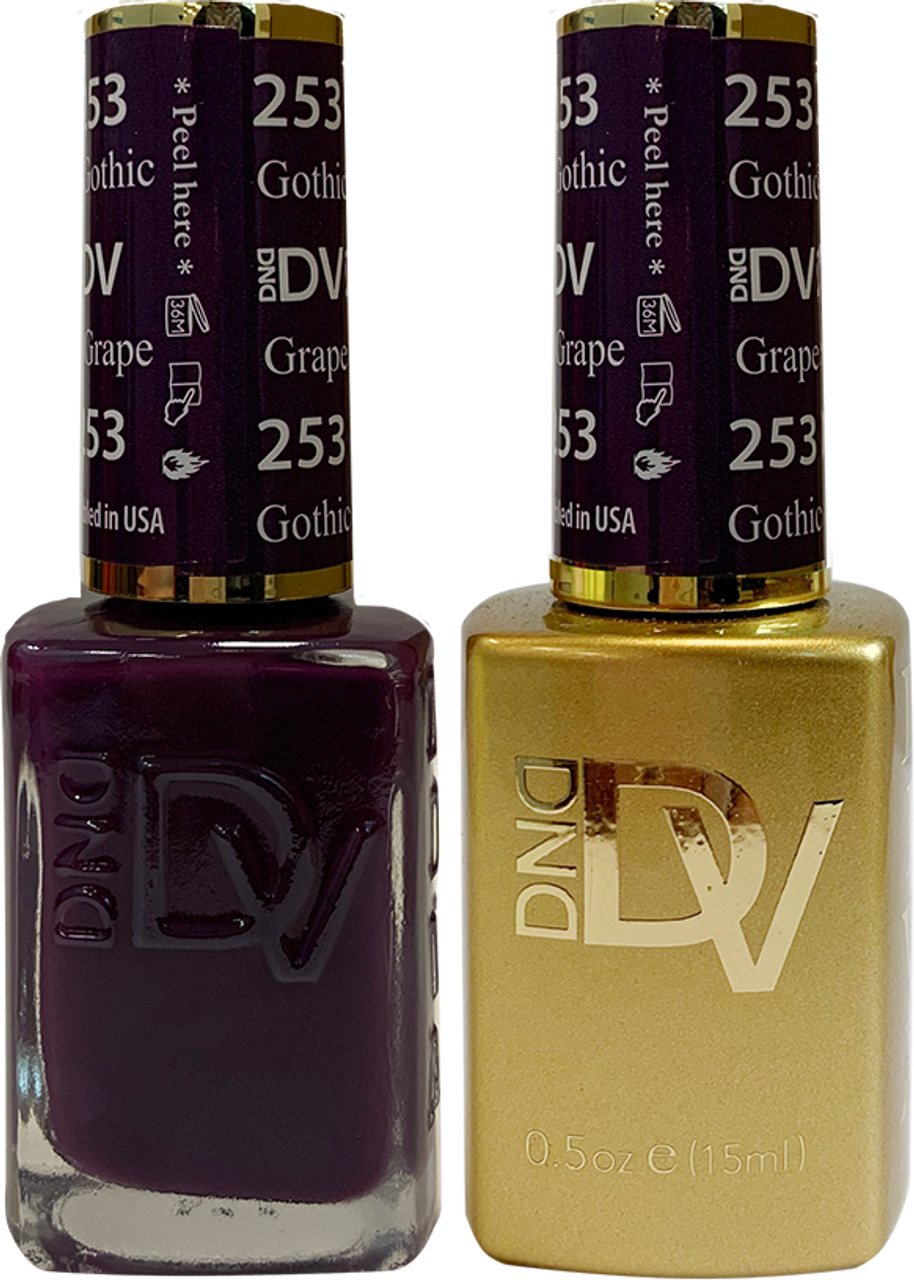 DND - DIVA Gel & Lacquer Duo (#219 - #290) - NEW 2024