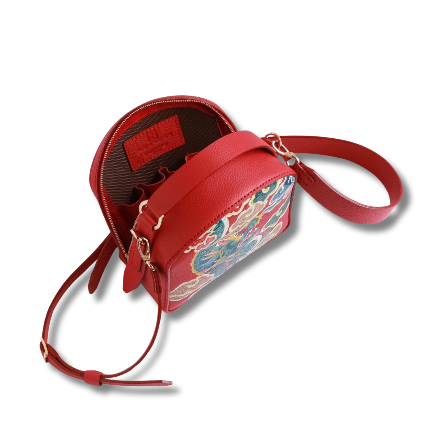 Ember Small Hand Bag with Lipstick Holders Custom Artwork