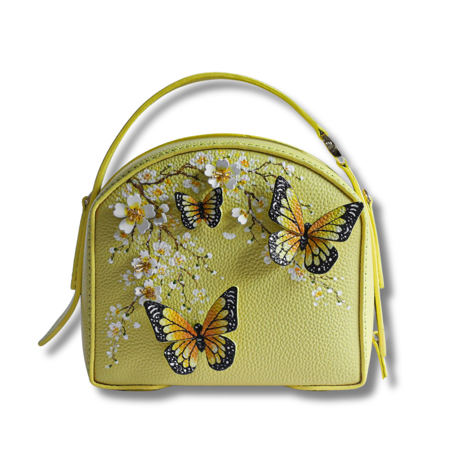 Ember Small Hand Bag with Lipstick Holders Custom Artwork