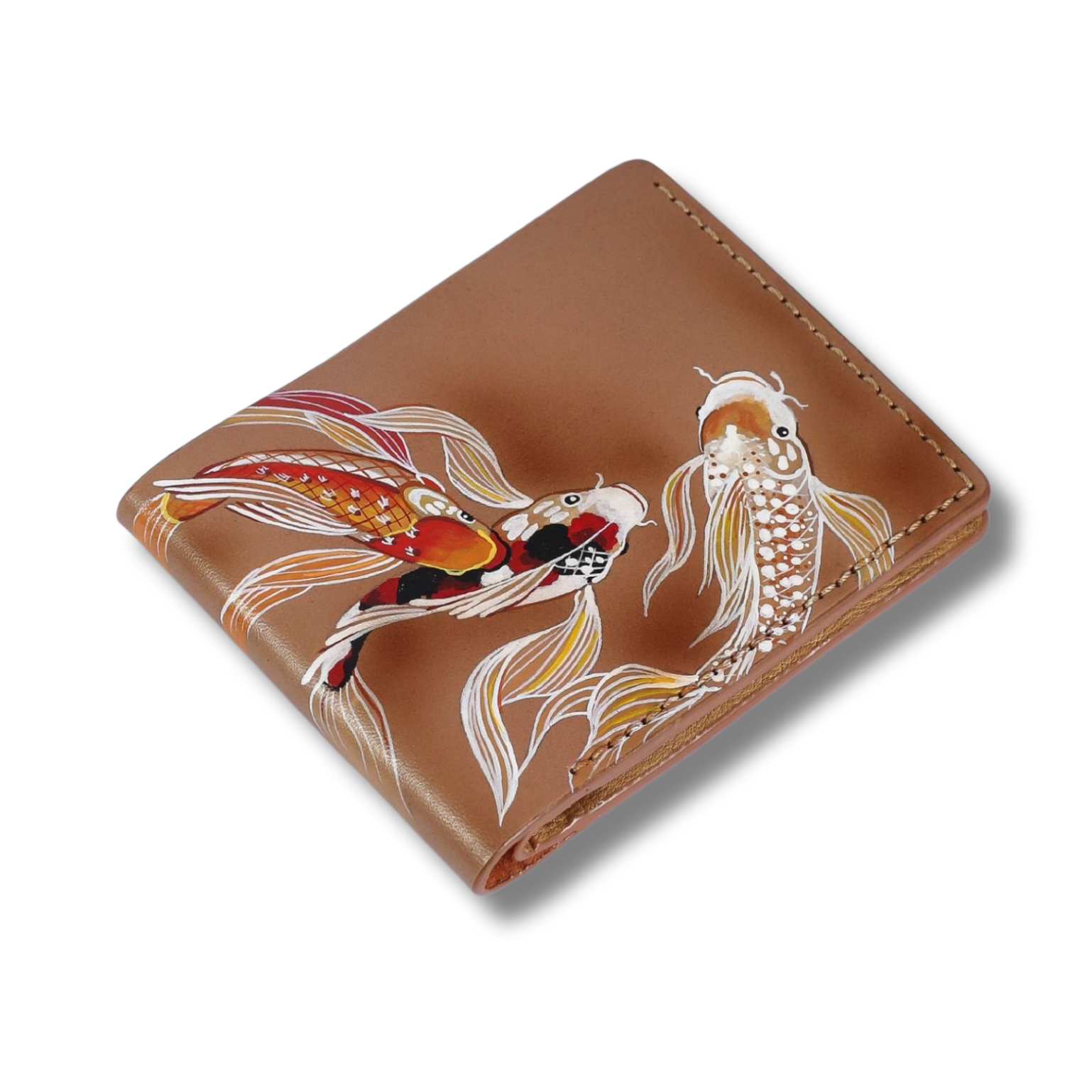 Essence Unisex Wallet with Artistic Hand-Painting