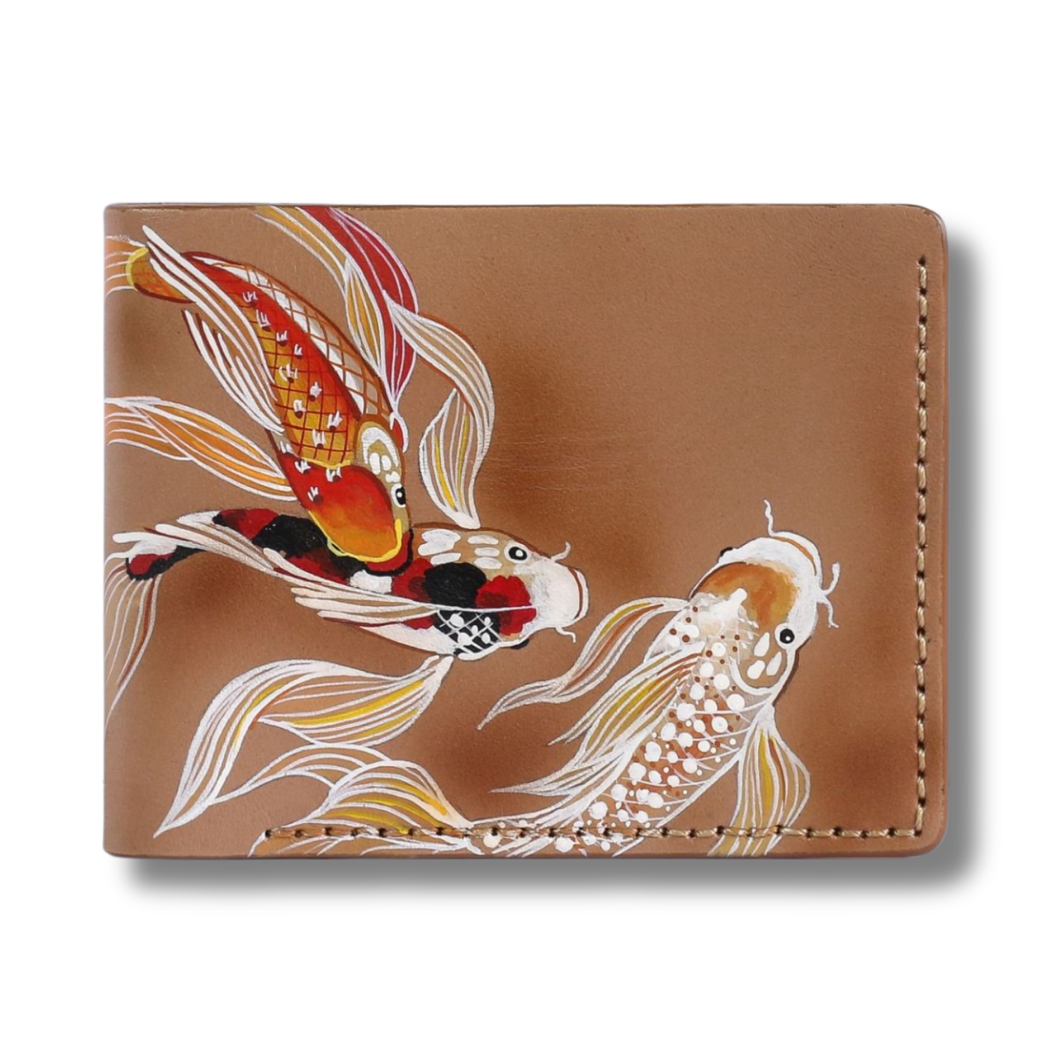 Essence Unisex Wallet with Artistic Hand-Painting
