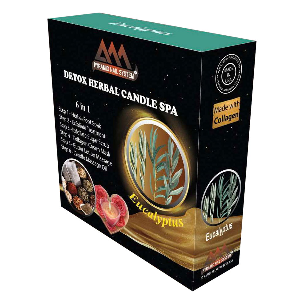 Pyramid Detox Herbal Candle Spa 6 steps (50pcs / case)