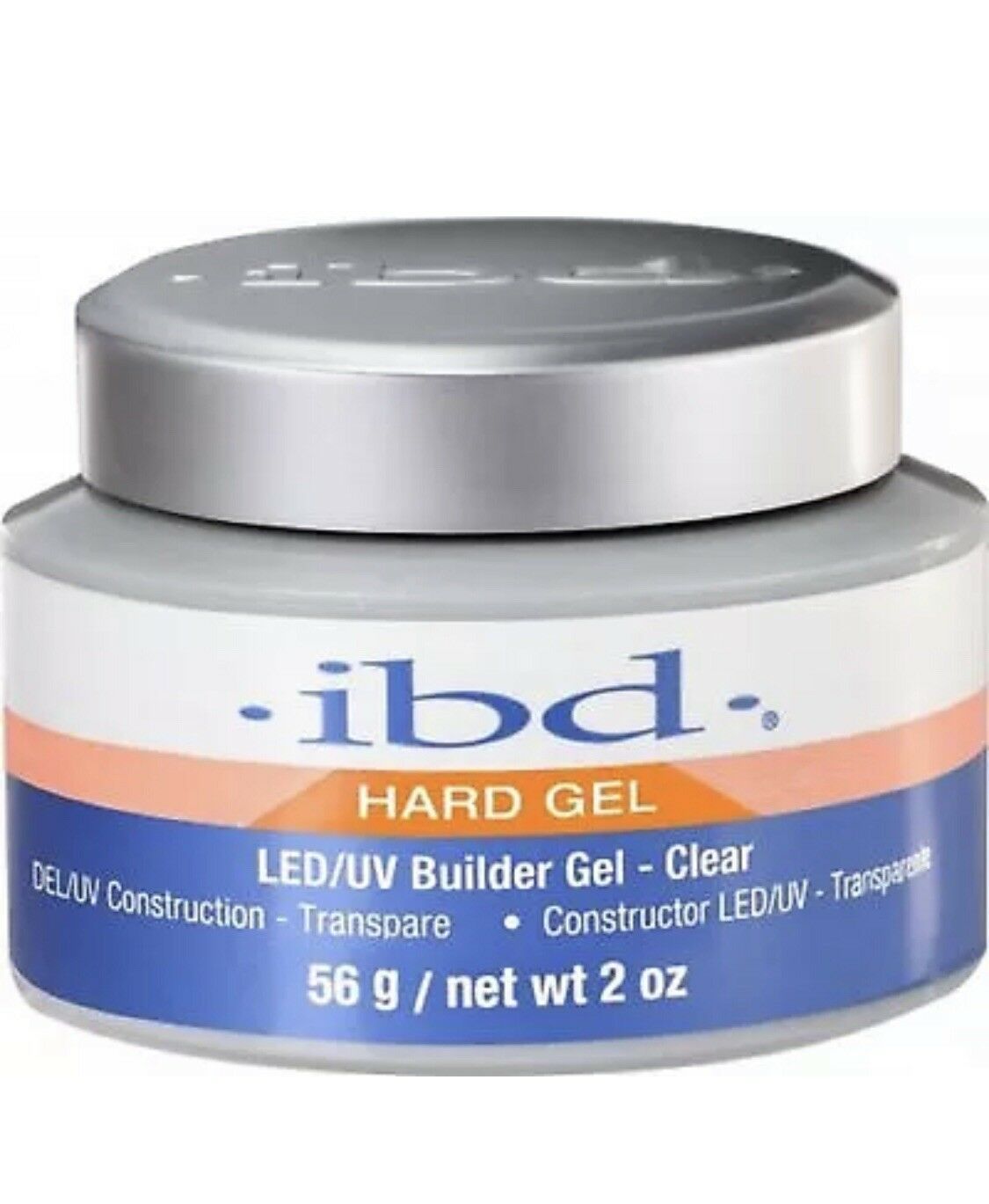 IBD - Hard Builder Gel 2oz (Clear, Pink, Natural, White....)