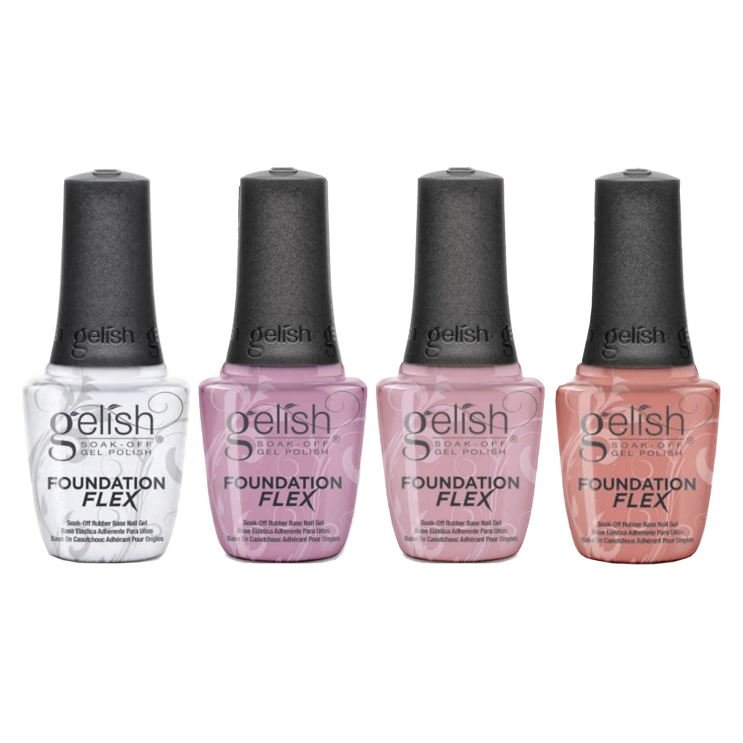Gelish - Foundation Flex 15ml (Clear, Pink, Nude, Beige)