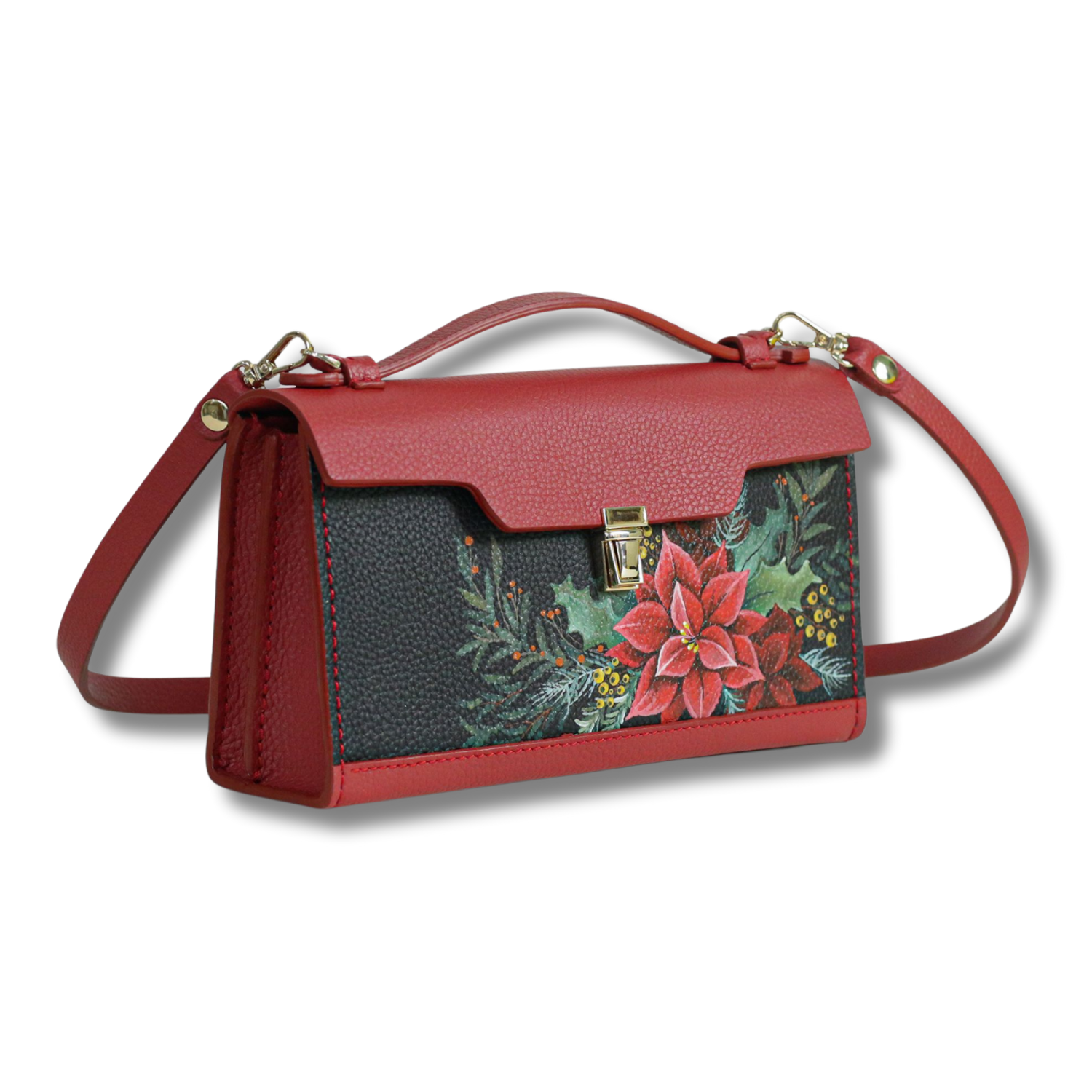 Grace Shoulder Bag Dual Compartments Glasses Storage