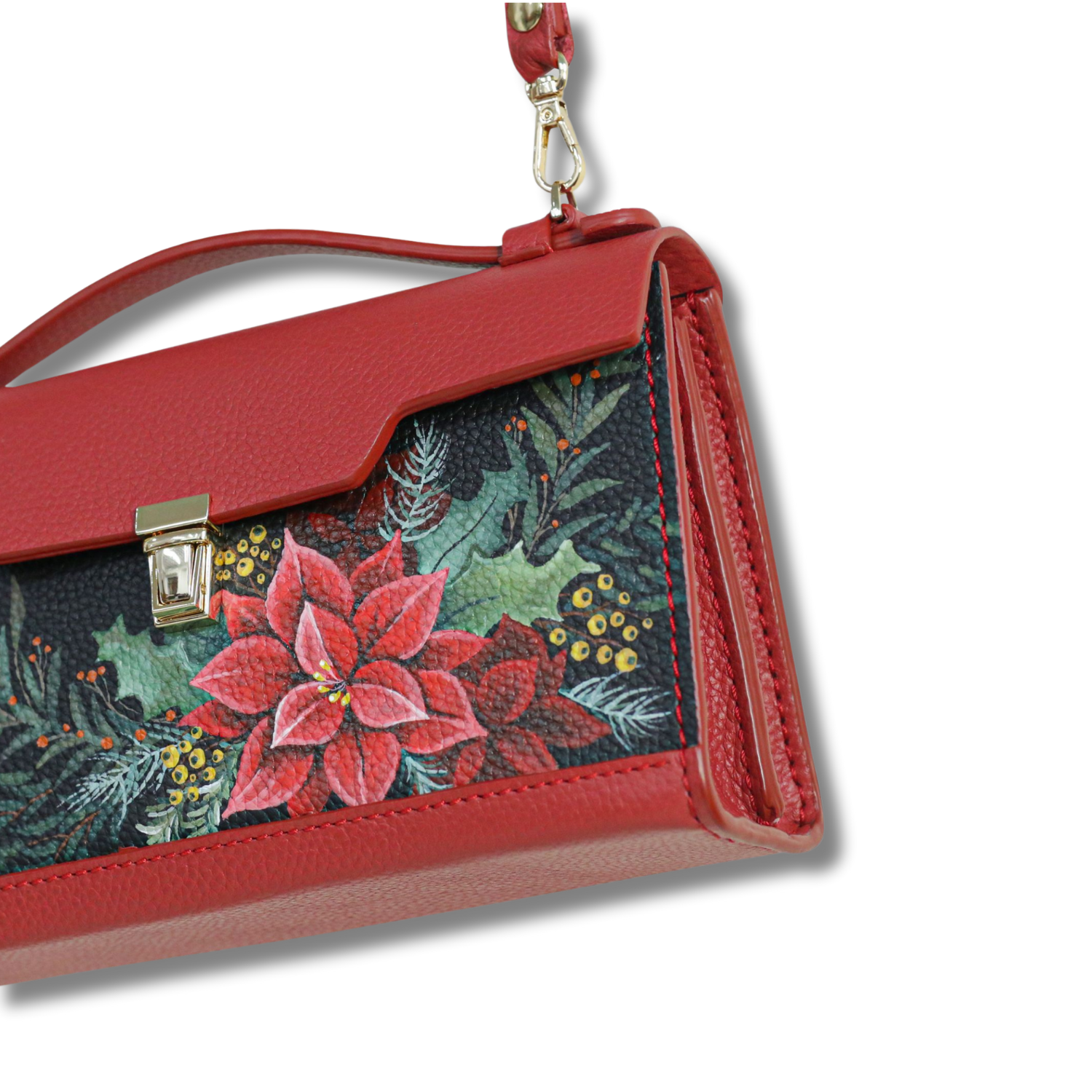 Grace Shoulder Bag Dual Compartments Glasses Storage