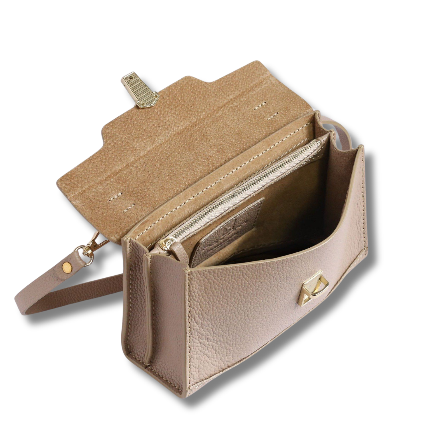 Grace Shoulder Bag Dual Compartments Glasses Storage