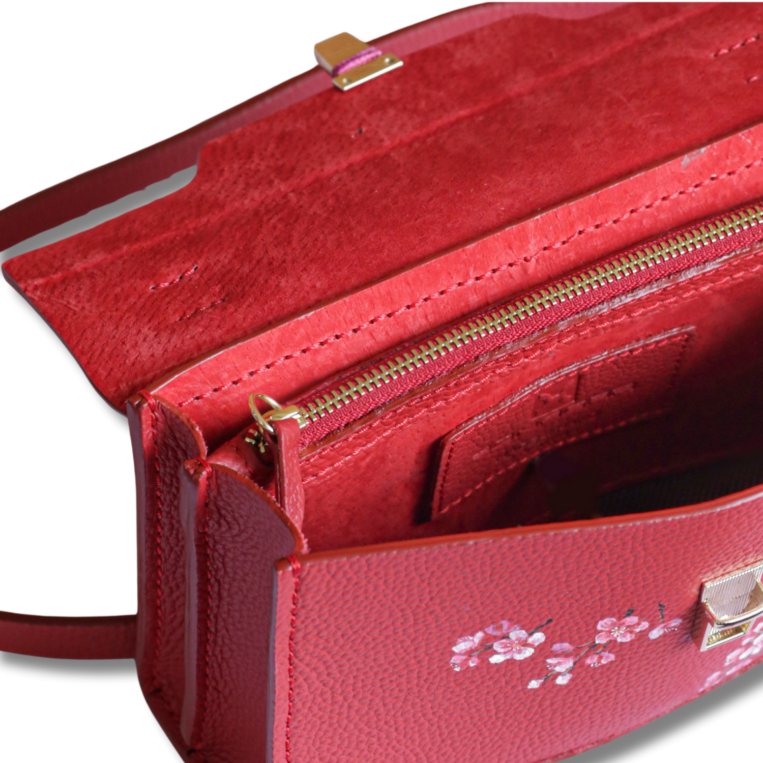 Grace Shoulder Bag Dual Compartments Glasses Storage