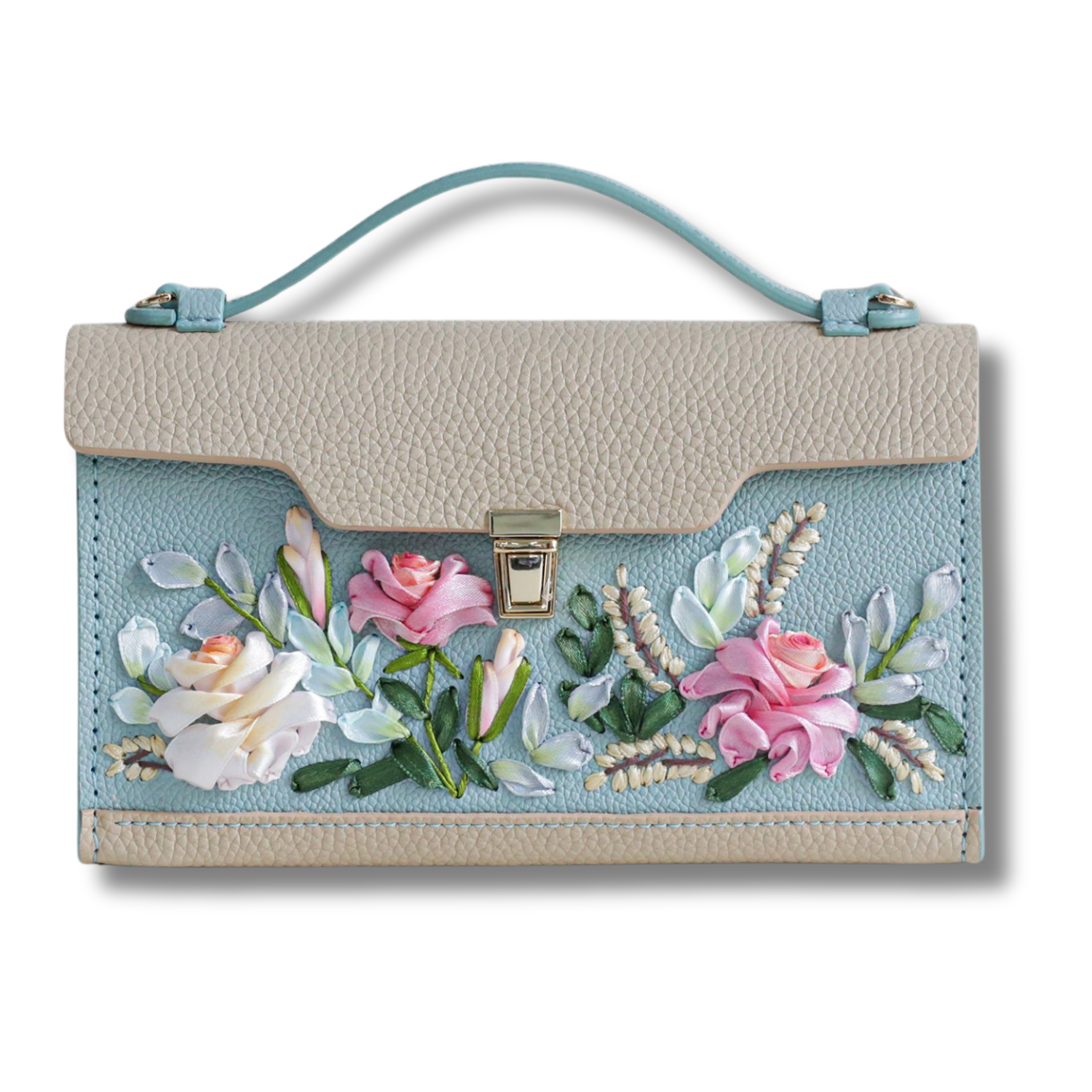 Grace Shoulder Bag Dual Compartments Glasses Storage