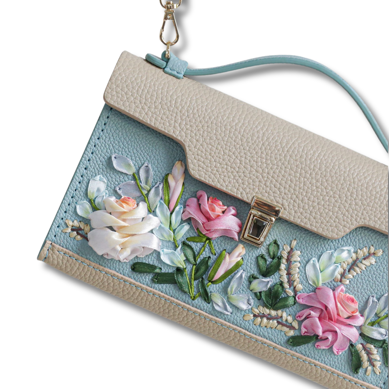 Grace Shoulder Bag Dual Compartments Glasses Storage