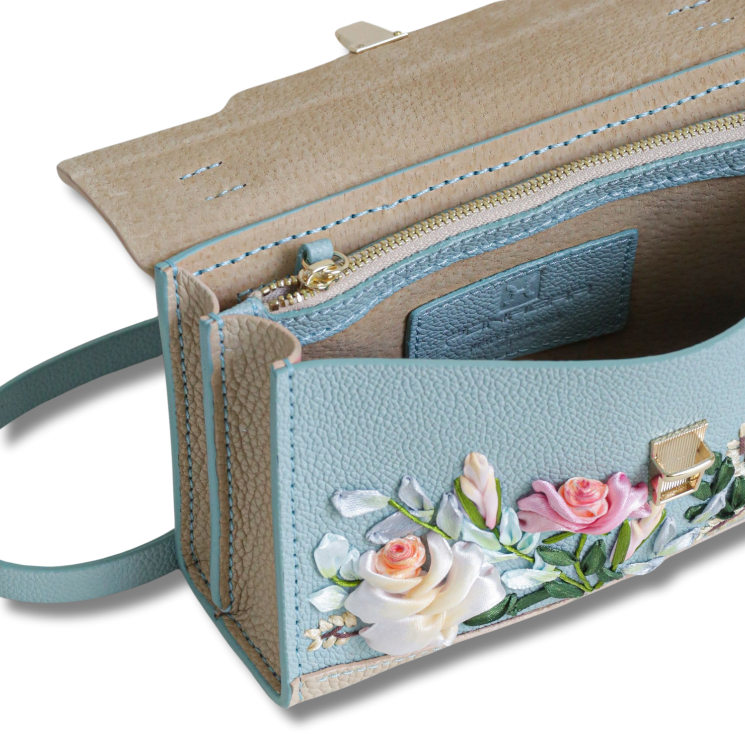 Grace Shoulder Bag Dual Compartments Glasses Storage