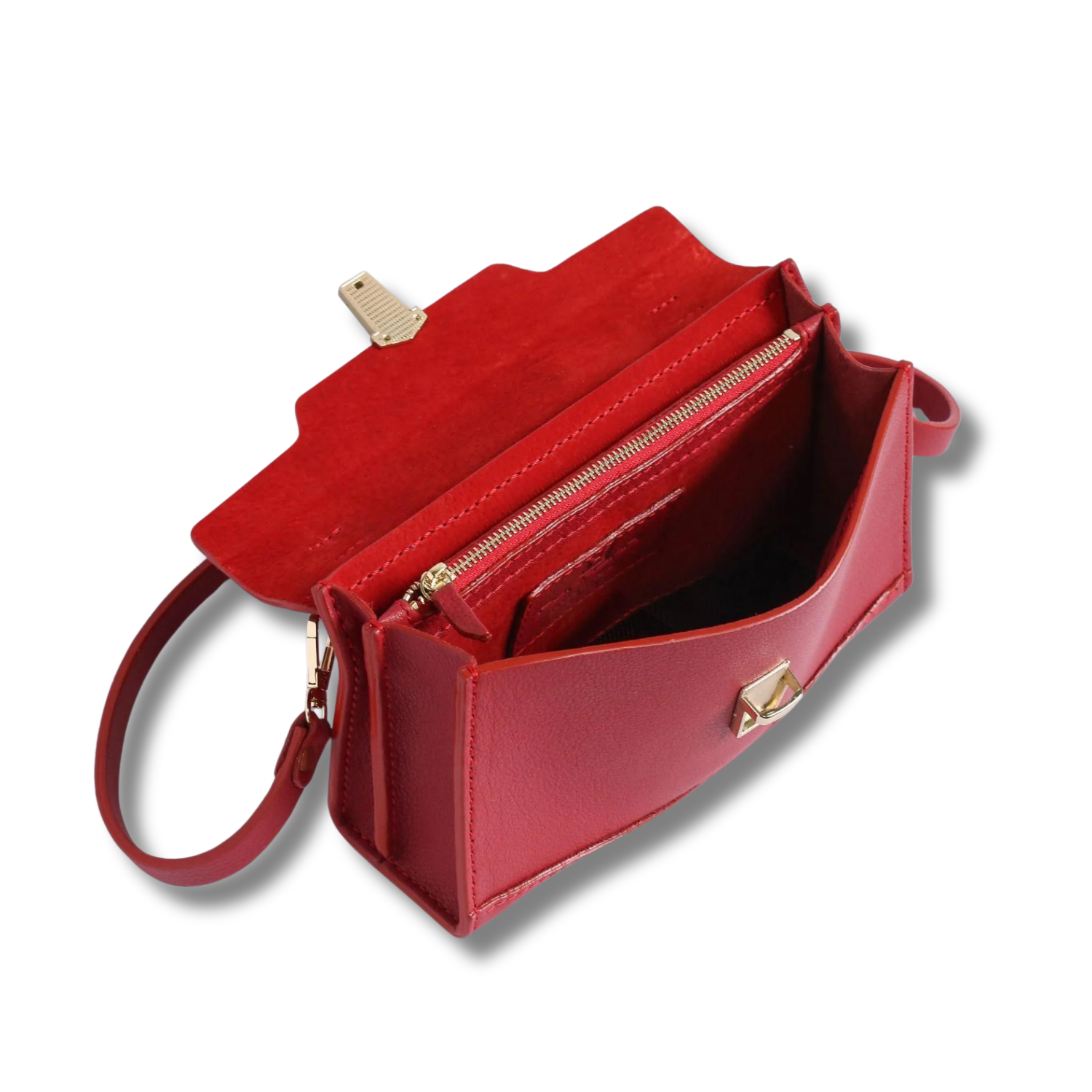 Grace Shoulder Bag Dual Compartments Glasses Storage