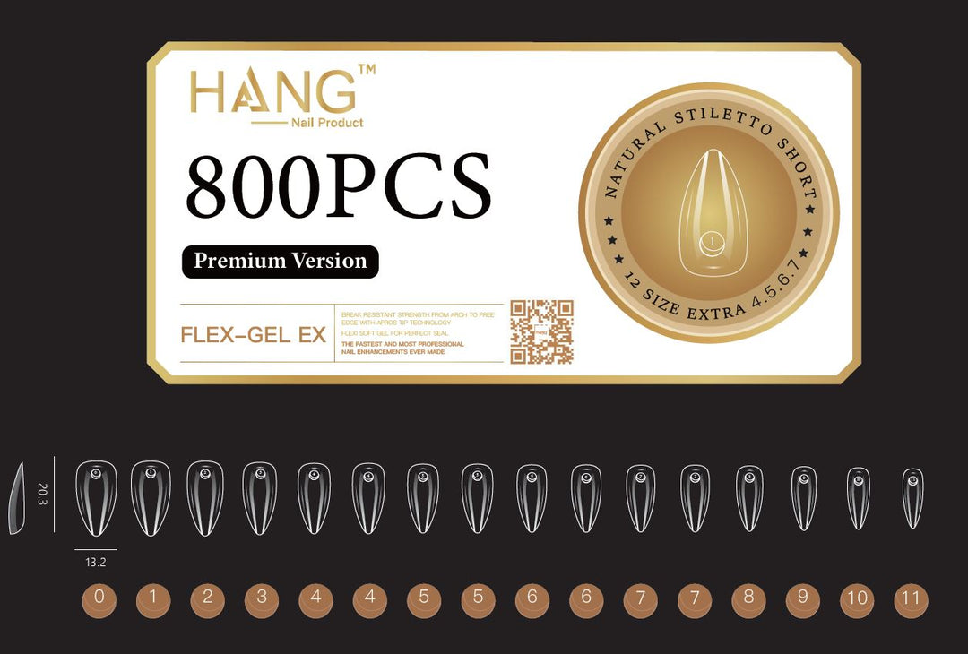 Hang - Soft Gel Ex Tips Stiletto (NEW 2024)