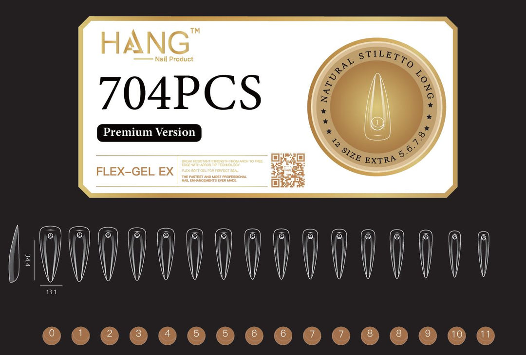 Hang - Soft Gel Ex Tips Stiletto (NEW 2024)