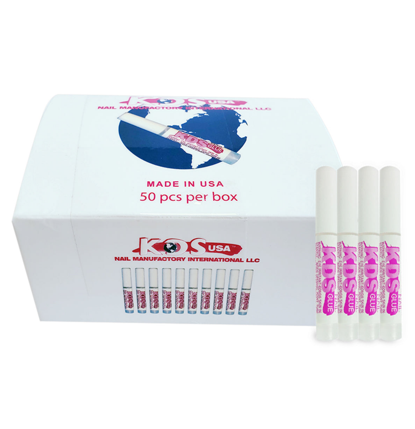 KDS - Adhesive Nail Glue (Box 50pcs/ 250pcs)