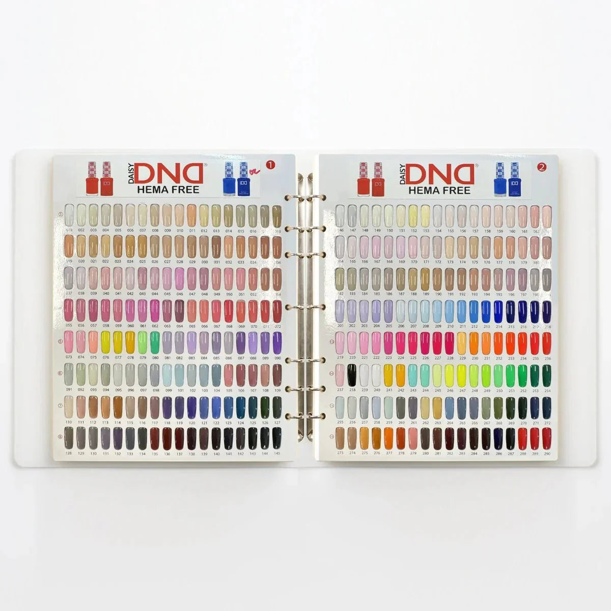 DND HEMA & TPO Free - Full line 288 Duo Matching Colors + Free 1 sample book & 1 set color chart