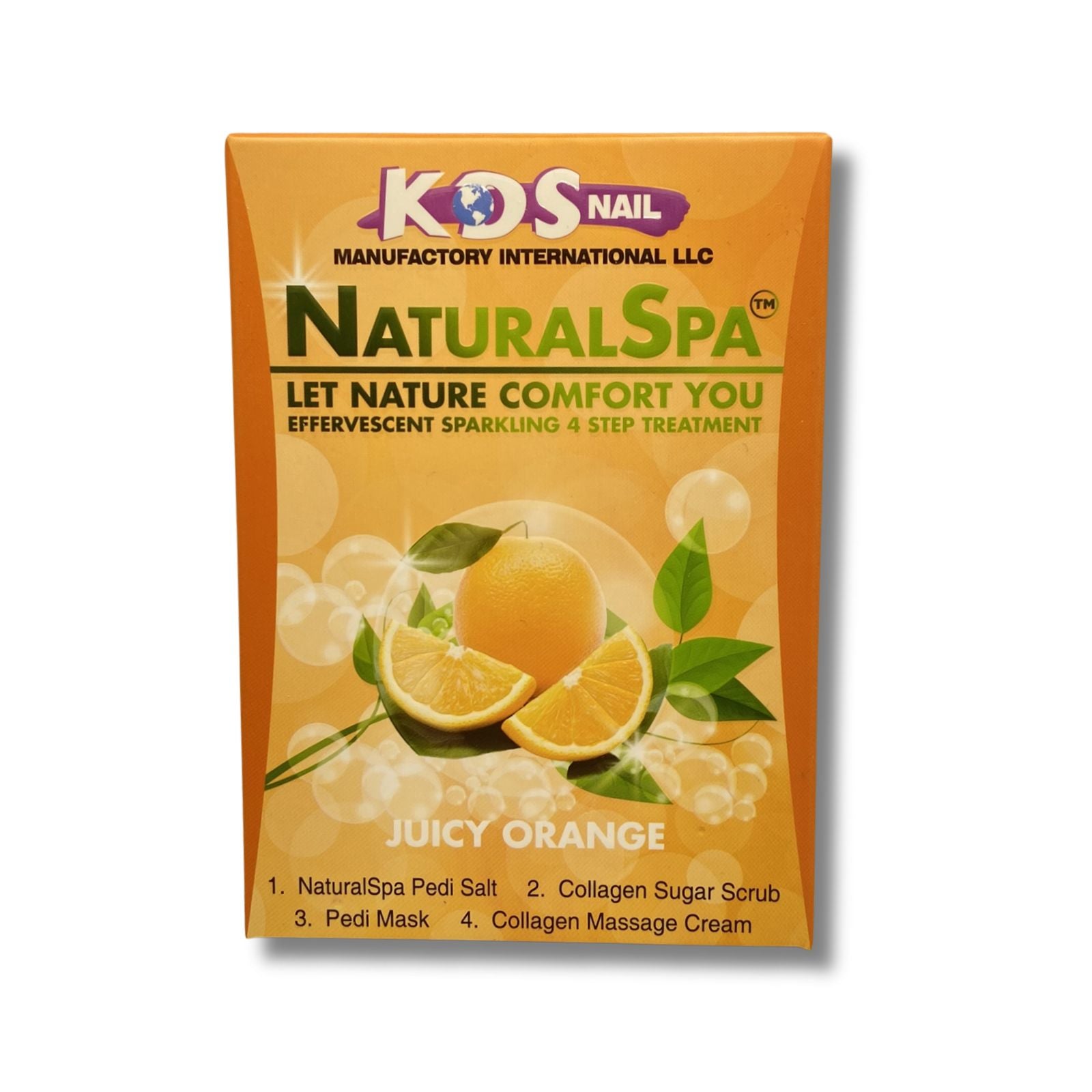 KDS - Pedicure Deluxe 4in1 (Case 88 Boxes) - Juicy Orange