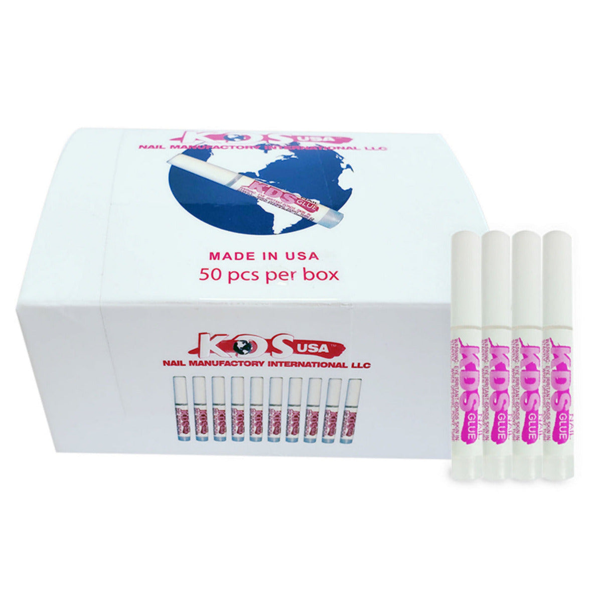 KDS - Adhesive Nail Glue (Box 50pcs/ 250pcs)
