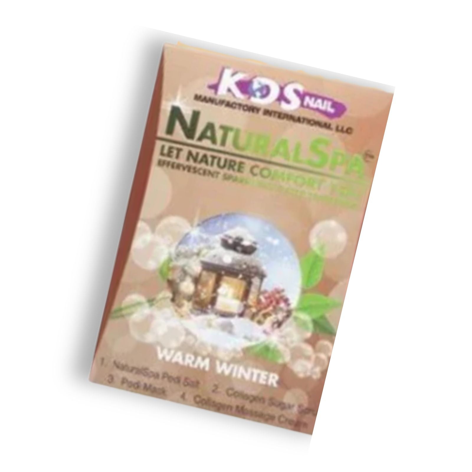 KDS - Pedicure Deluxe 4in1 (Case 88 Boxes) - Warm Winter