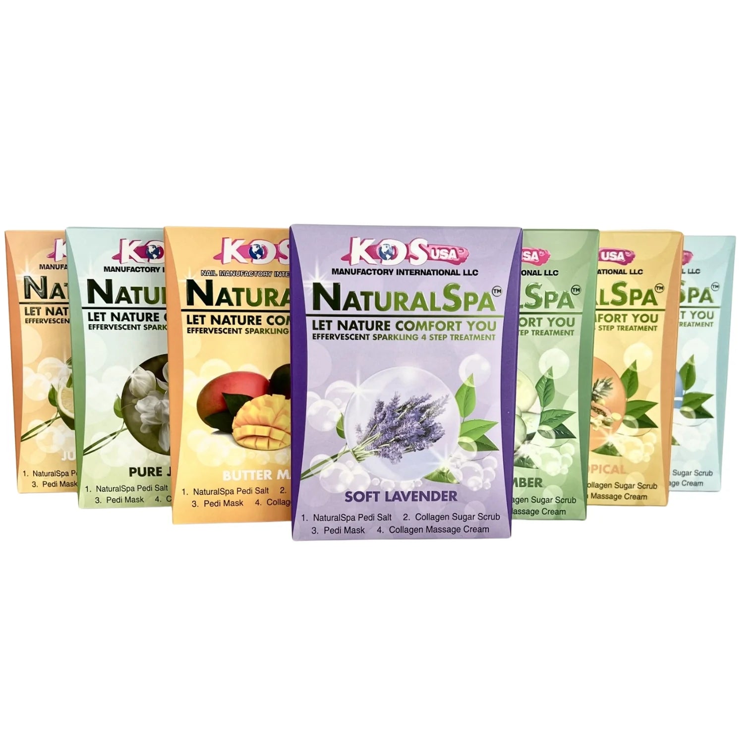 KDS - Pedicure Deluxe 4in1 (Case 88 Boxes) - Soft Lavender