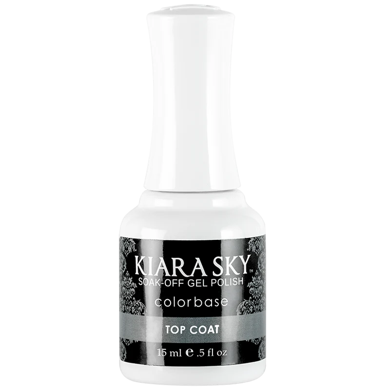 Kiara Sky - Gel Polish Base, Top, Non Wipe Top, Non Wipe Top Rub On