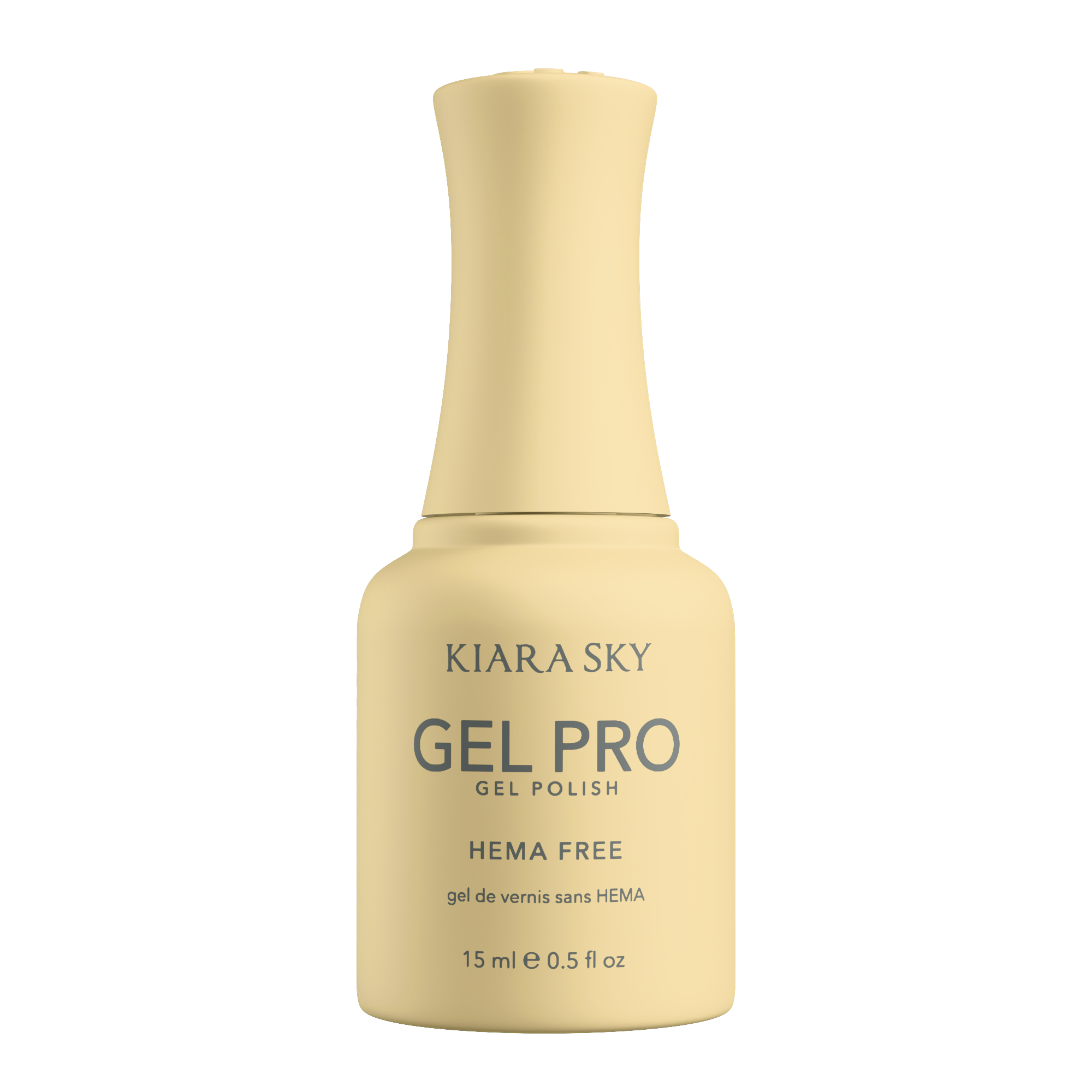 Kiara Sky HEMA-Free Gel Pro Polish – #152 Lemon Creme 0.5oz (15ml)