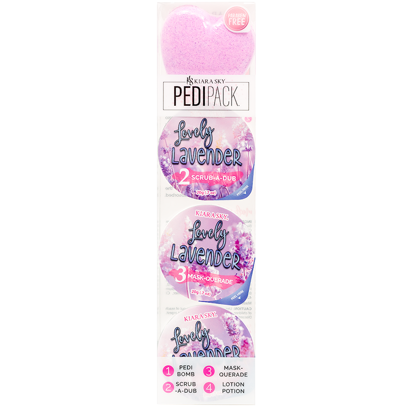 Kiara Sky - PediPack 4 Steps (Many Scents)
