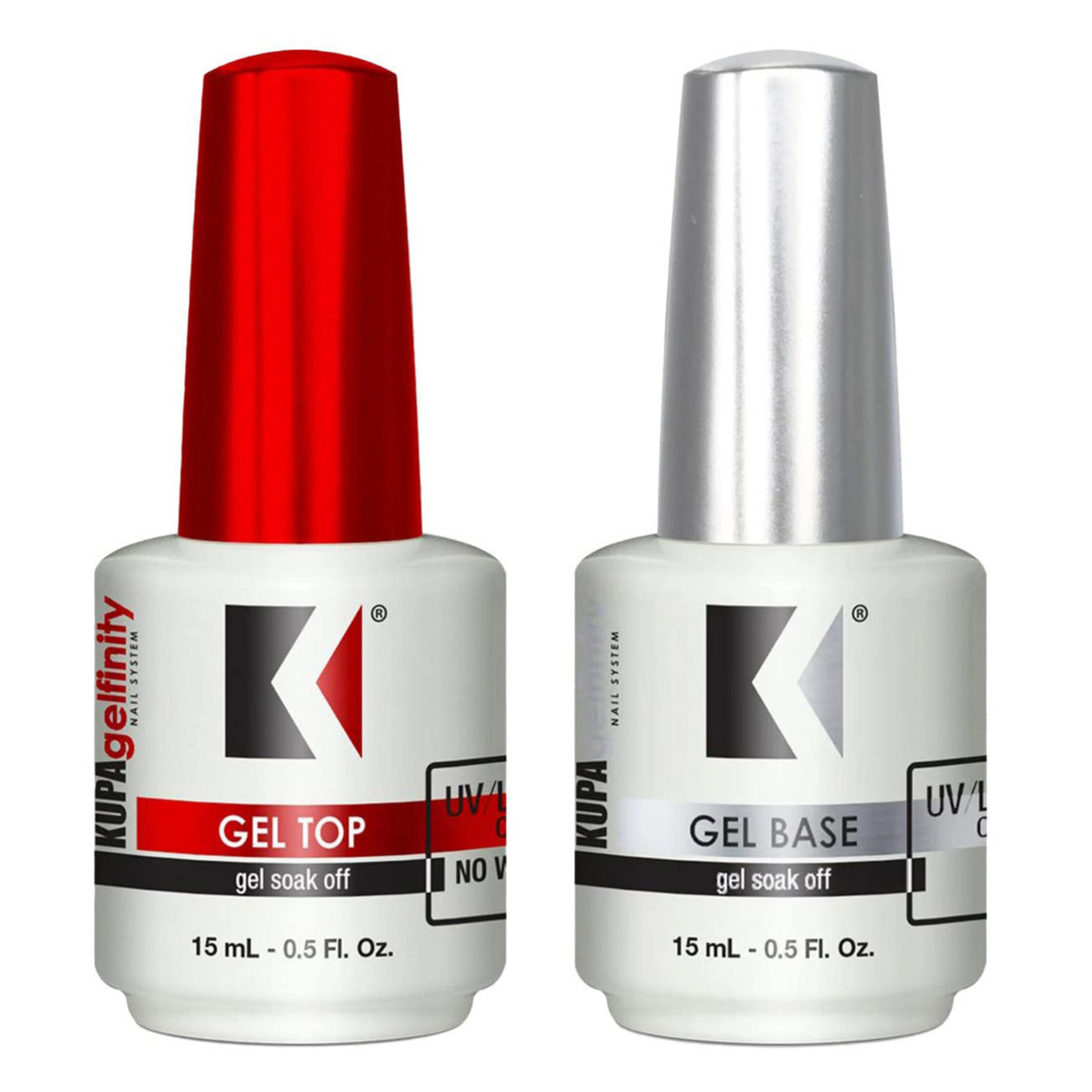 Kupa - GelFinity Gel Base, Top, Matte Top (15ml)