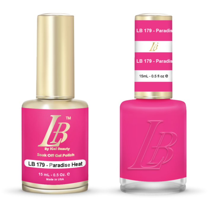 IGel - LB Gel & Lacquer Duo (#91 - #180) - NEW 2024