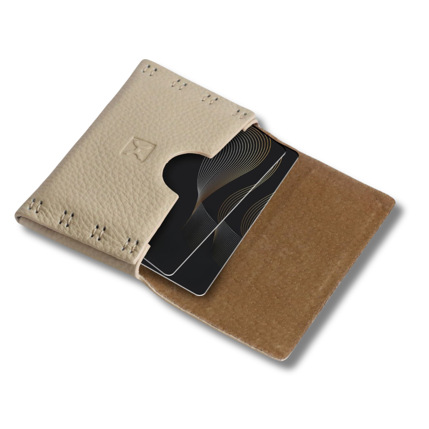 Magnetic Flap Compact Business Card Holder Colorful Custom