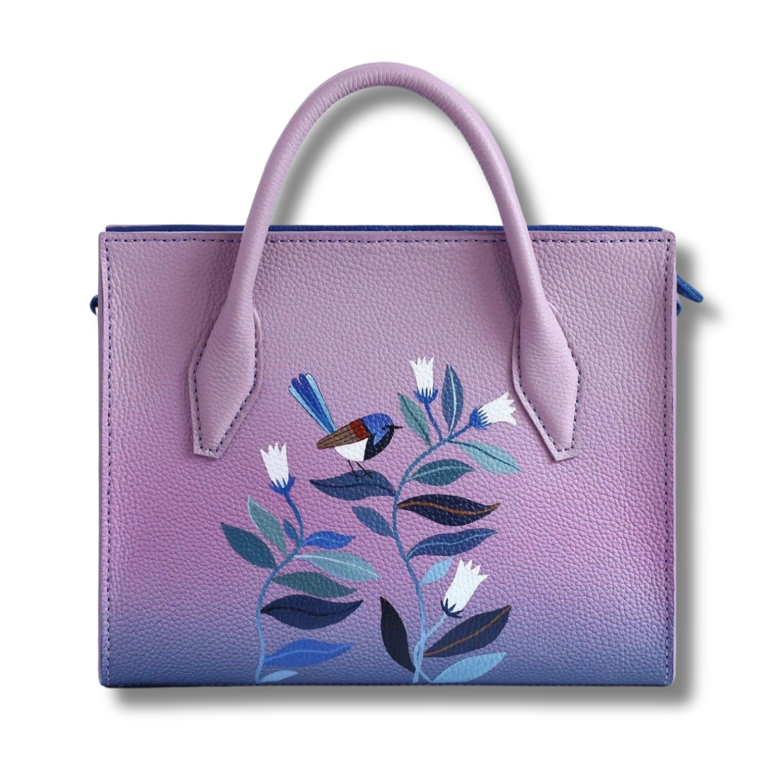 Majesty Medium Hand Bag Magnetic Clasp Custom Artwork