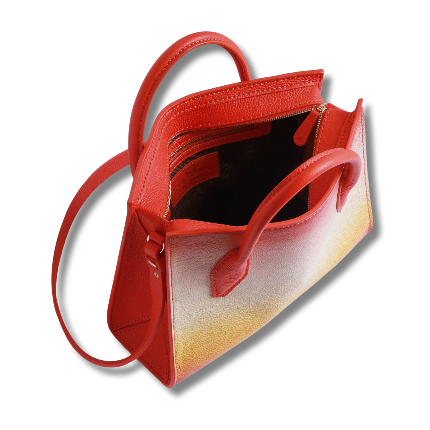 Majesty Medium Hand Bag Magnetic Clasp Custom Artwork