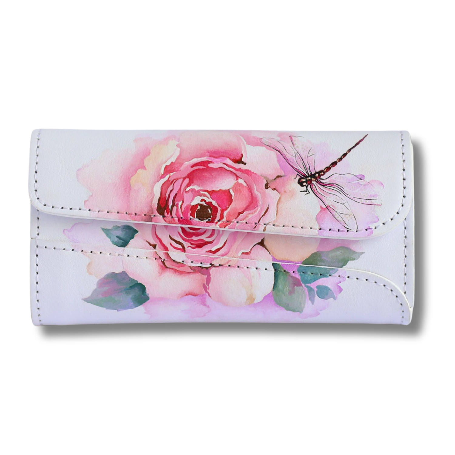 Modern She's Front Magnetic Flap Long Wallet