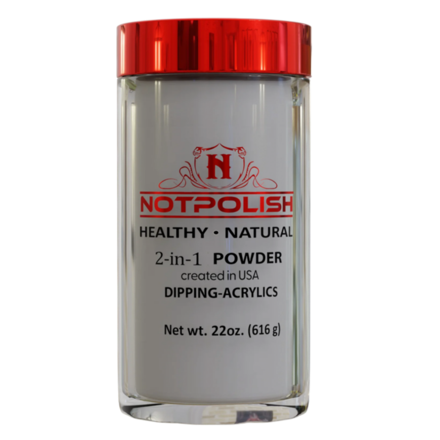NotPolish - Dip Powder: Clear, Milky, Pink, Nude, Black... Refill (22oz)