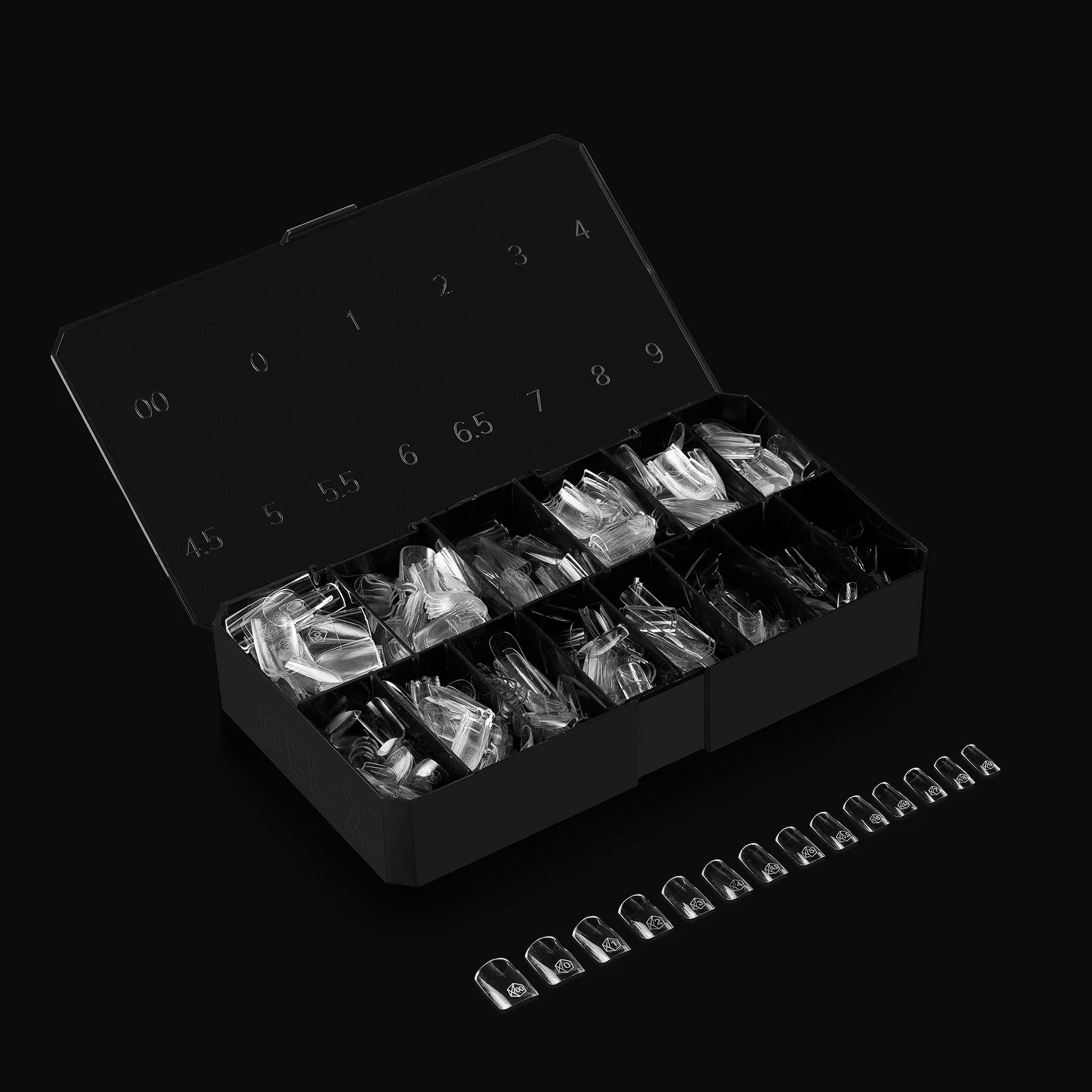 Apres Gel-X Tips 2.0 - NATURAL Square 600pcs