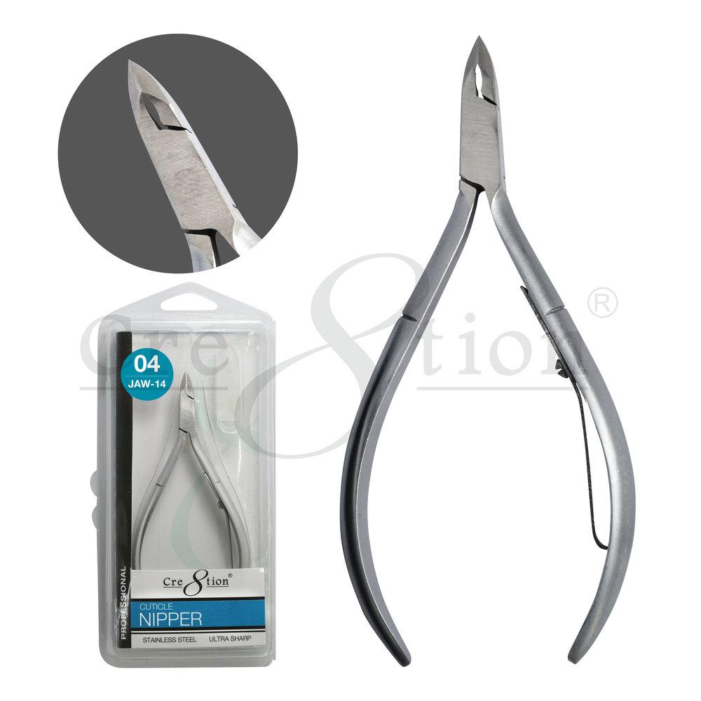 Cre8tion - Stainless Steel Cuticle Nipper (#01 - #07)