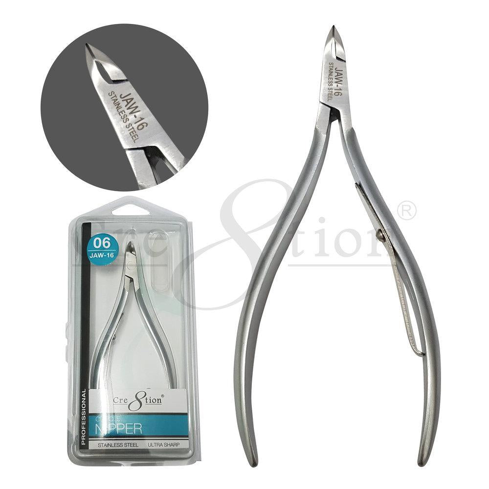 Cre8tion - Stainless Steel Cuticle Nipper (#01 - #07)