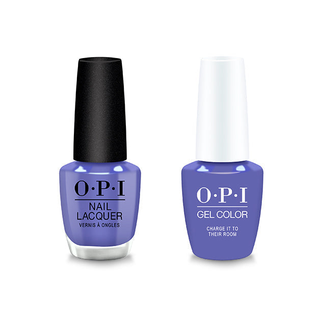 OPI - Gel & Lacquer Duo - Charge It To Their Room