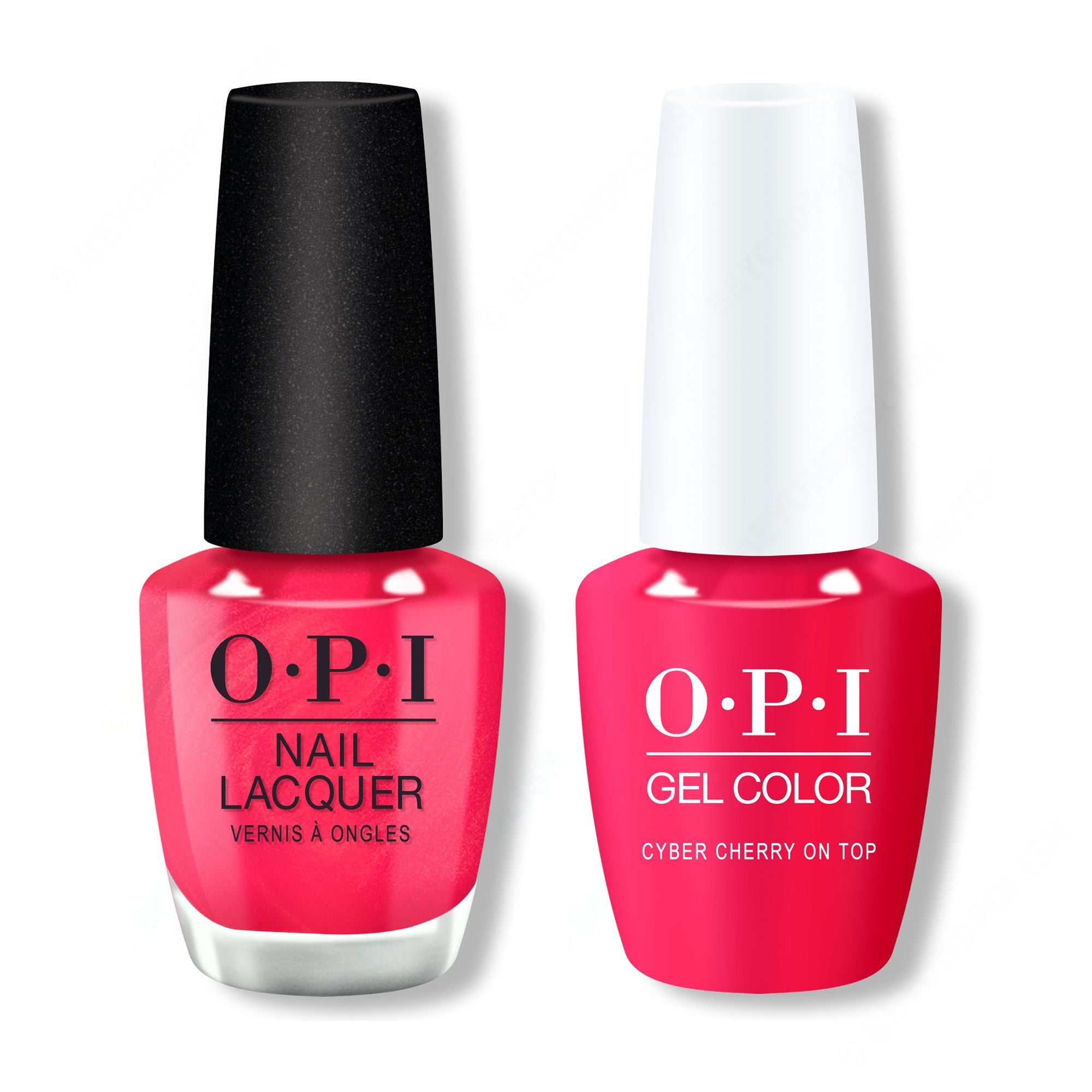 OPI - Gel & Lacquer Duo - Cyber Cherry on Top
