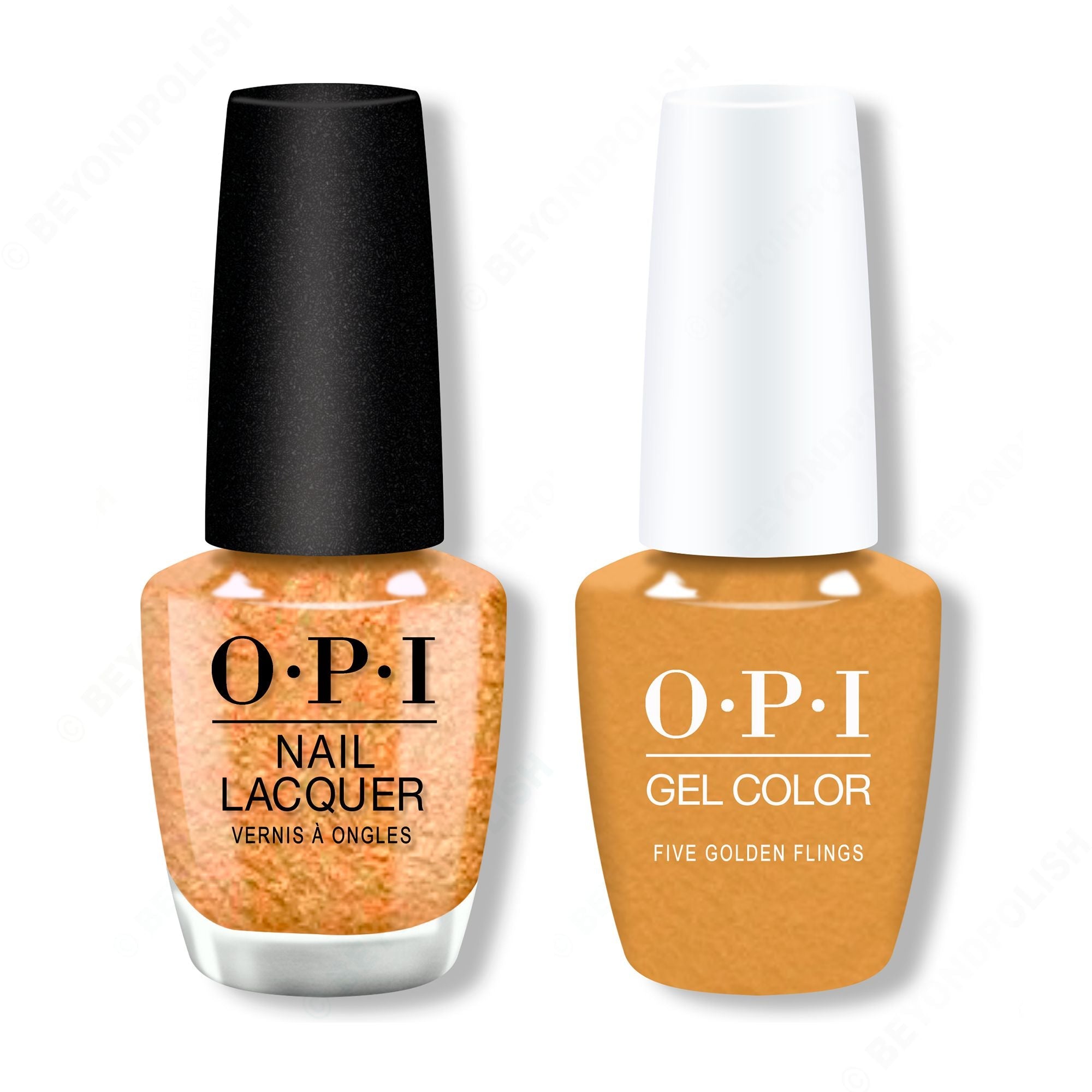 OPI - Gel & Lacquer Duo - Five Golden Flings