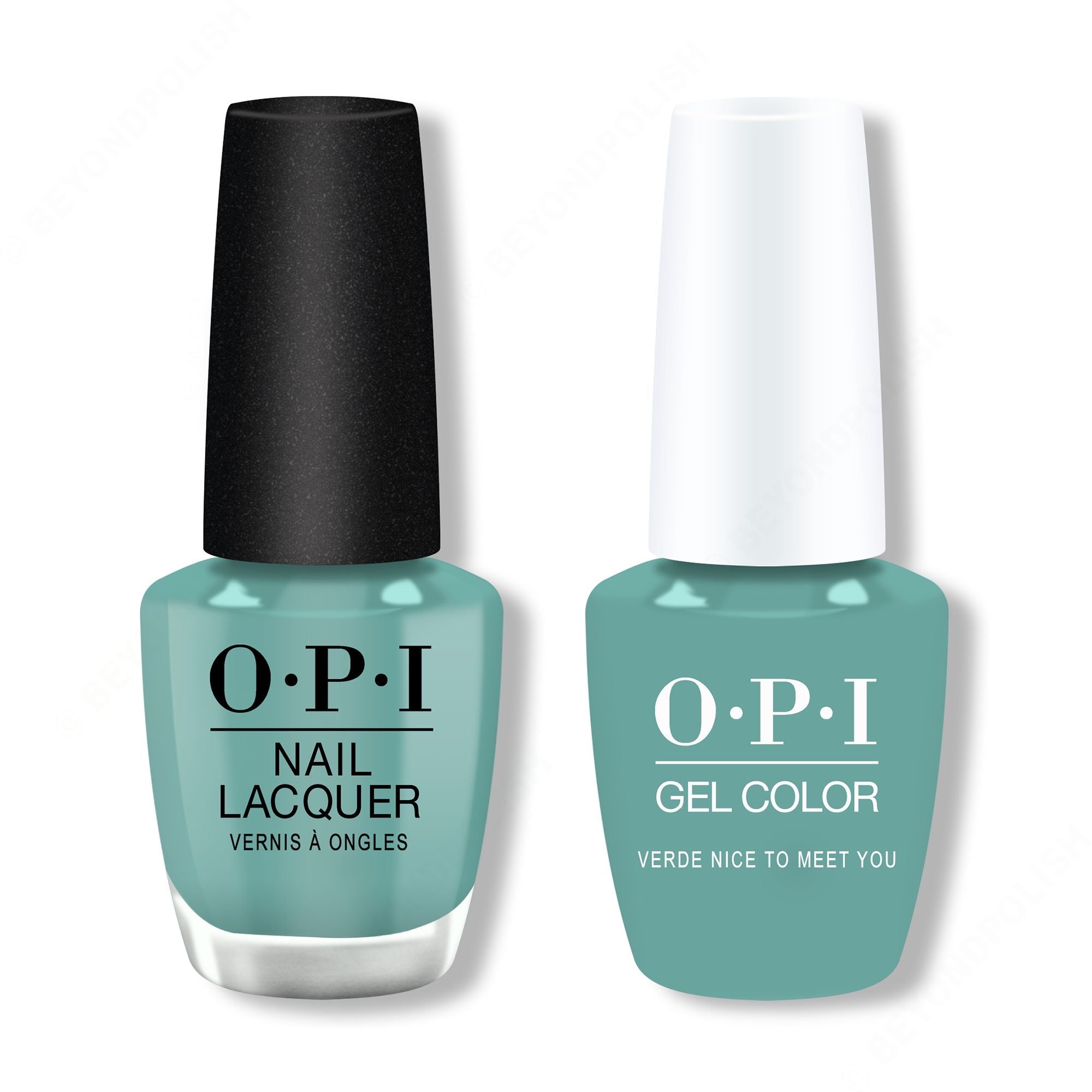 OPI - Gel & Lacquer Duo - Verde Nice To Meet You