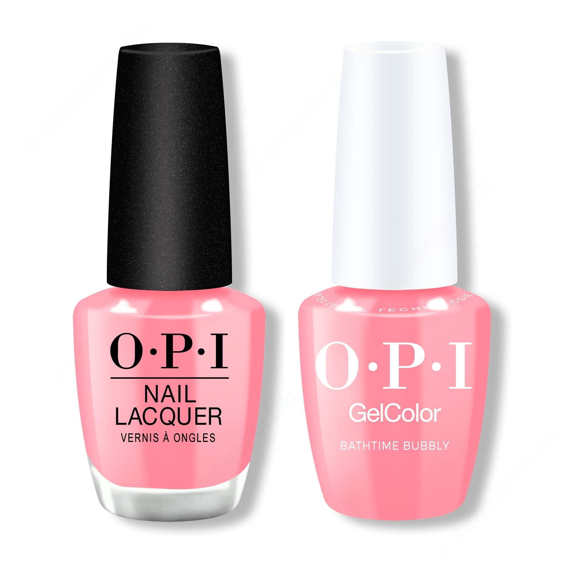 OPI Spring 2026 The New OPIcons Collection - Gel & Lacquer Duo - S065 - Bathtime Bubbly