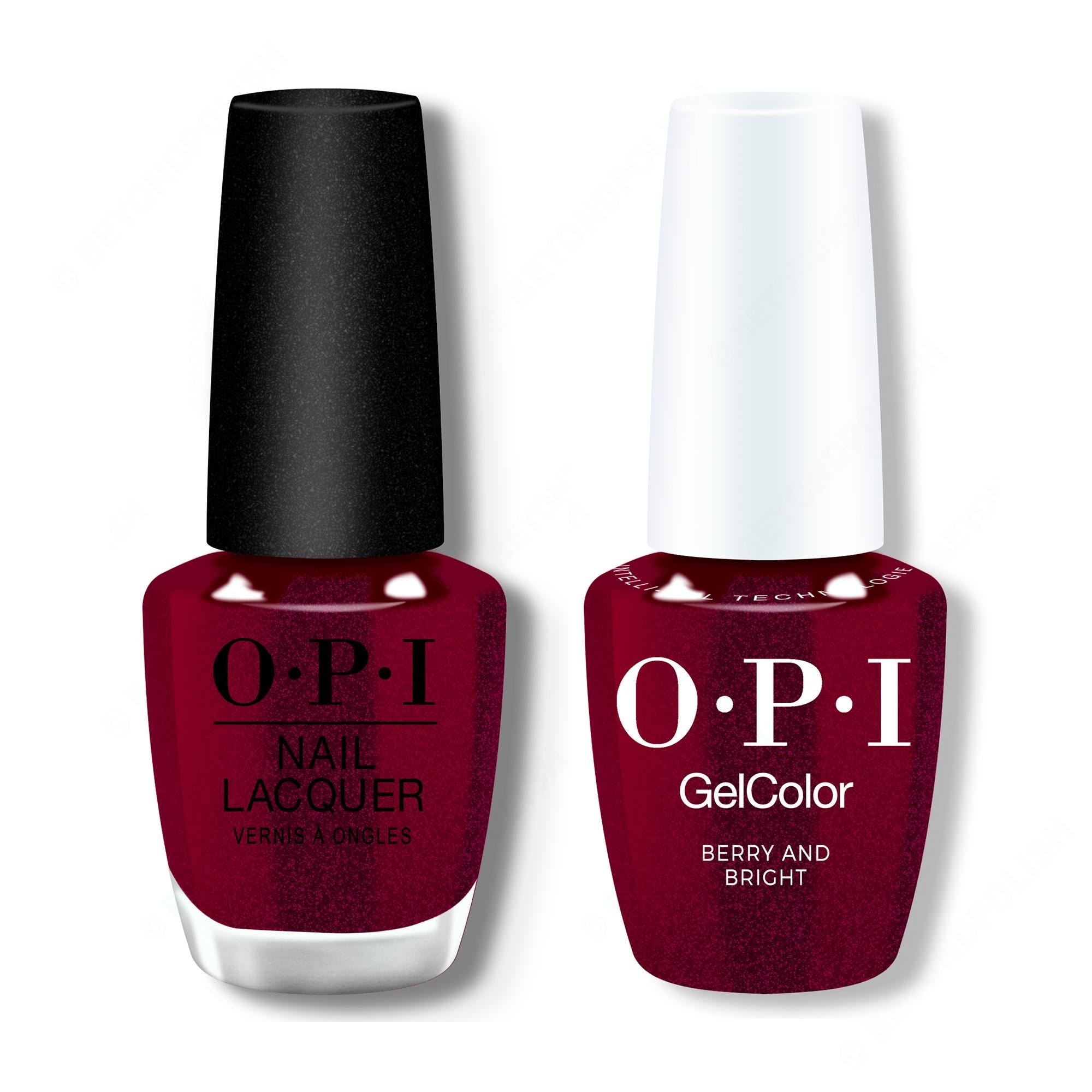 OPI - Gel & Lacquer Intelli-Gel Duo - Berry And Bright