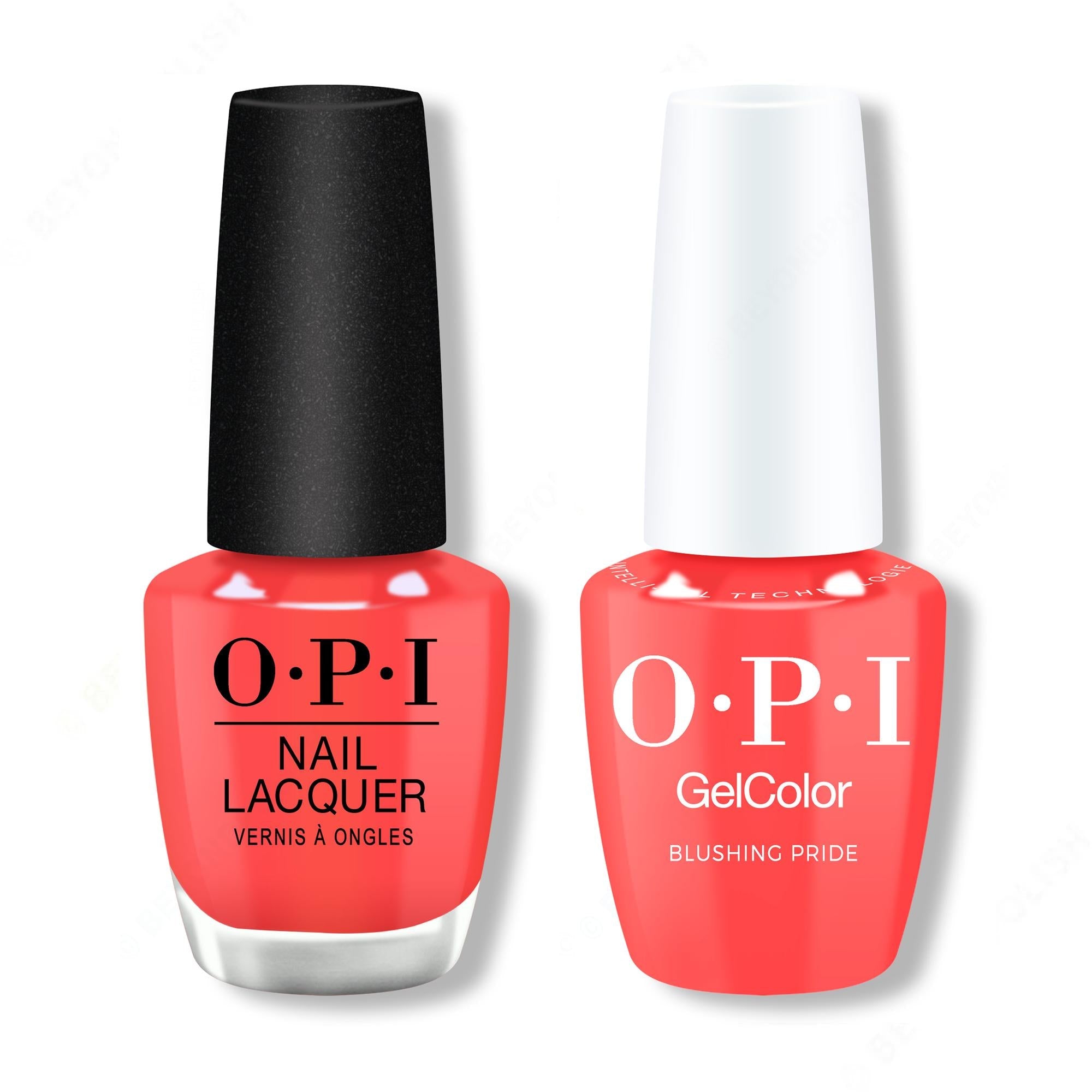 OPI - Gel & Lacquer Intelli-Gel Duo - Blushin’ Pride Vegan, HEMA-free and TPO-free