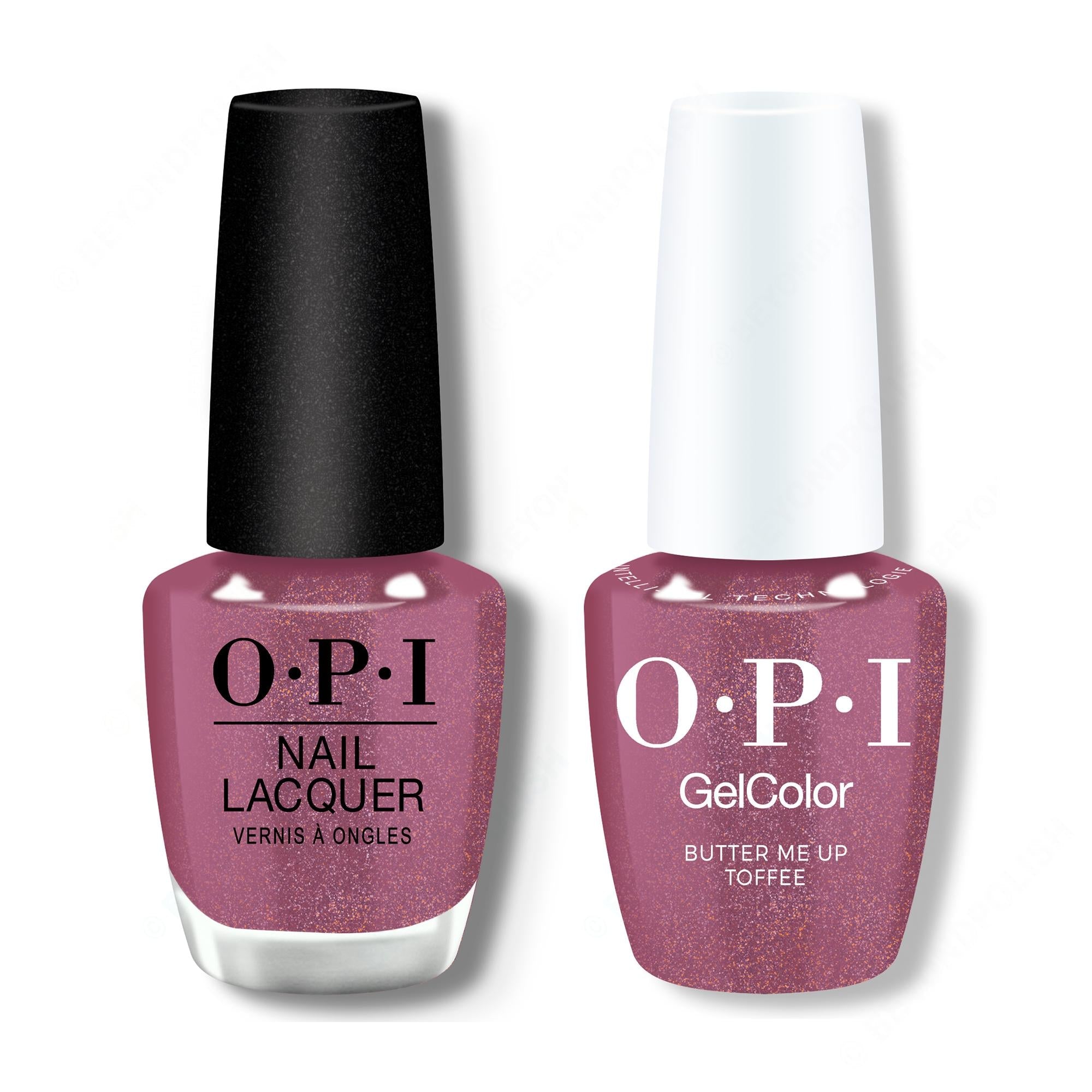 OPI - Gel & Lacquer Intelli-Gel Duo - Butter Me Up Toffee